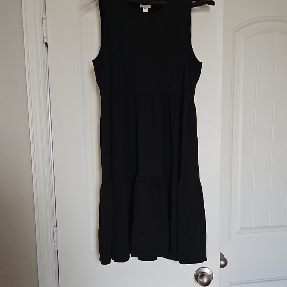 J. Crew Black Midi Dress - Picture 1 of 2